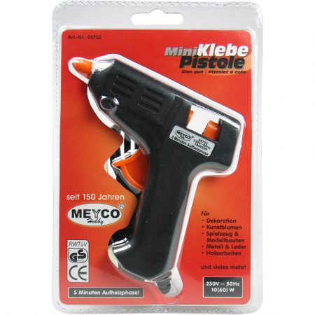 Art & Craft si Artizanat - Pistol de lipit, 10-60 W, include 2 cartuse adezive