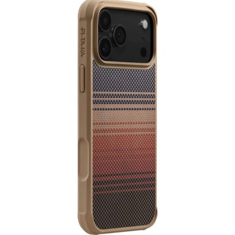 Laptop, Tablete & Telefoane - Pitaka Husa Aramida ProGuard Magsafe iPhone 17 Pro Sunset