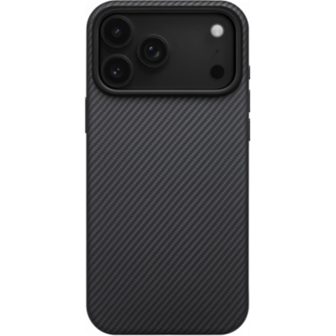 Pitaka Husa Aramida UltraGuard Magsafe iPhone 17 Pro Max Negru / Gri [8]
