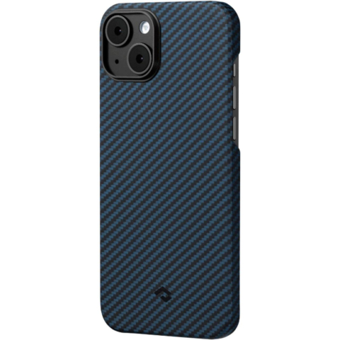 Pitaka Husa MagEZ 3 Aramida 1500D iPhone 14 Plus MagSafe Albastru [4]
