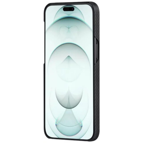 Pitaka Husa MagEZ 4 Aramida 600D iPhone 15 Plus, MagSafe Negru / Gri [3]