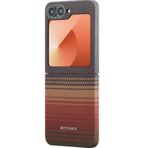 Pitaka Husa MagEZ 5 Aramida 600D Samsung Galaxy Z Flip6 Sunset [4]