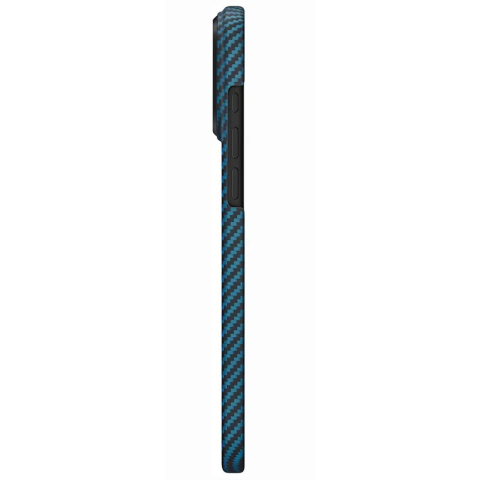 Pitaka Husa MagEZ 7 Pro 600D Ultra-Slim Aramida Magsafe iPhone 17 Pro Negru / Albastru [2]