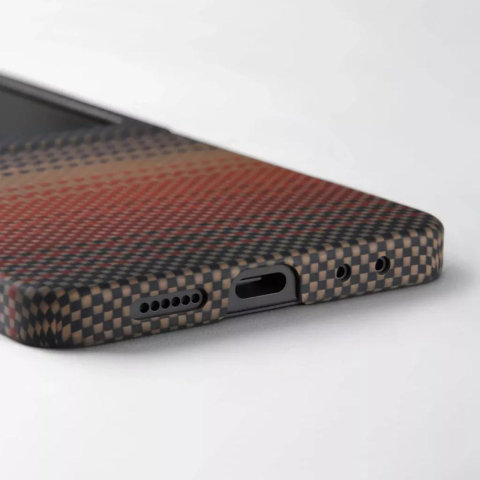 Pitaka Husa MagEZ 7 Ultra-Slim Aramida Magsafe Samsung Galaxy Z Flip7 Sunset [3]