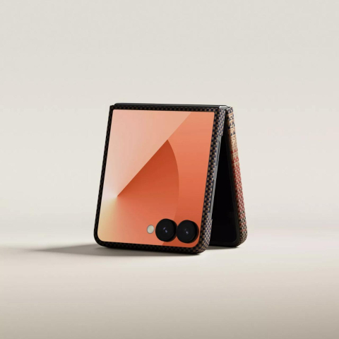 Pitaka Husa MagEZ 7 Ultra-Slim Aramida Magsafe Samsung Galaxy Z Flip7 Sunset [2]