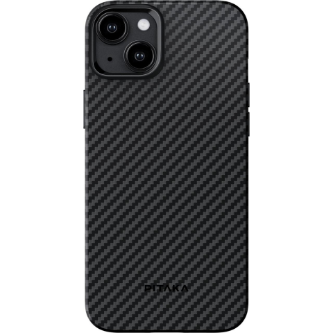 Pitaka Husa MagEZ Pro 4 Aramida 1500D iPhone 15 Plus, MagSafe Negru / Gri [5]