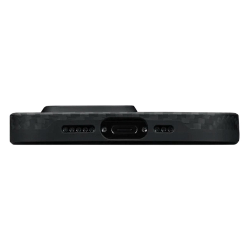Laptop, Tablete & Telefoane - Pitaka Husa MagEZ Pro 4 Aramida 1500D iPhone 15 Plus, MagSafe Negru / Gri