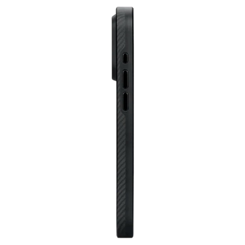 Pitaka Husa MagEZ Pro 4 Aramida 600D iPhone 15 Plus, MagSafe Negru / Gri [3]