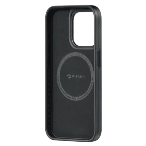 Pitaka Husa MagEZ Pro 4 Aramida 600D iPhone 15 Plus, MagSafe Negru / Gri [1]
