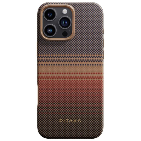 Pitaka Husa Military-Grade Aramida Magsafe iPhone 16 Pro Sunset [5]