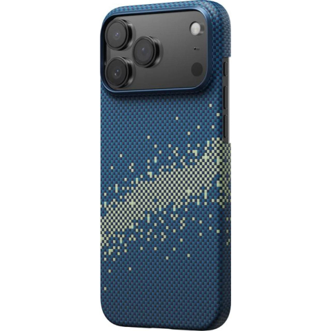Pitaka Husa Starpeak MagEZ 7 Ultra-Slim Aramida Magsafe iPhone 17 Pro Max Milky Way Galaxy [1]