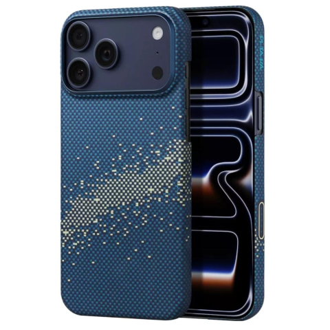 Pitaka Husa Starpeak MagEZ 7 Ultra-Slim Aramida Magsafe iPhone 17 Pro Max Milky Way Galaxy [10]
