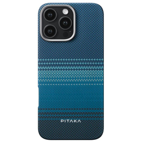 Pitaka Husa Tactile Woven Aramida Magsafe iPhone 16 Pro Max Moonrise [2]