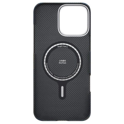 Pitaka Husa Tactile Woven Aramida Magsafe iPhone 16 Pro Max StarPeak Milky Way Galaxy [7]