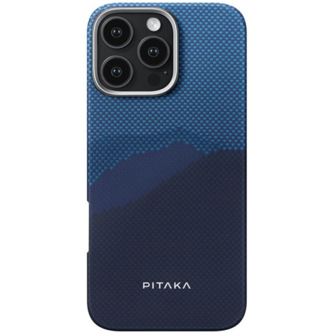 Pitaka Husa Tactile Woven Aramida Magsafe iPhone 16 Pro StarPeak Over the Horizon [8]