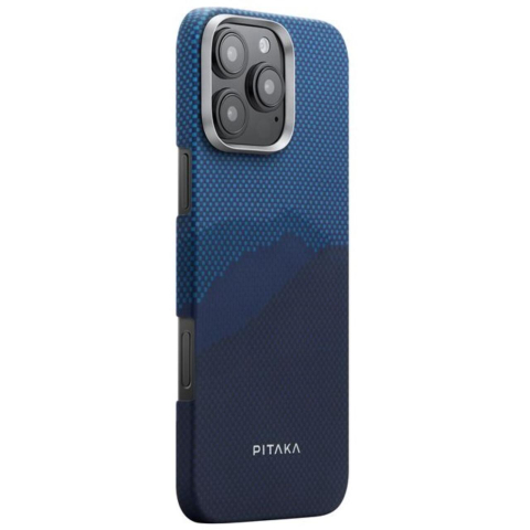 Pitaka Husa Tactile Woven Aramida Magsafe iPhone 16 Pro StarPeak Over the Horizon [2]