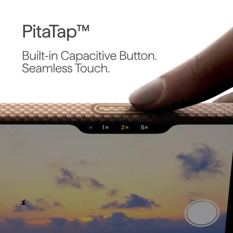 Pitaka Husa Ultra-Slim Aramida Glinds of Gold Magsafe iPhone 17 Auriu [2]