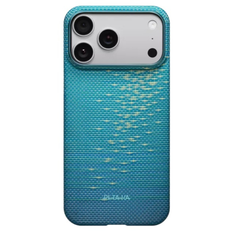 Pitaka Husa Ultra-Slim Aramida Magsafe iPhone 17 Pro Max Lucid Blue [6]
