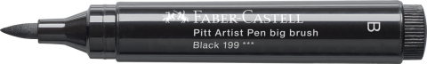 Pitt artist pen big brush negru faber-castell [2]