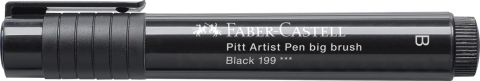 Pitt artist pen big brush negru faber-castell [3]