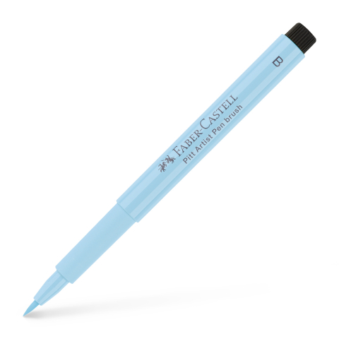 Rechizite Școlare - Pitt artist pen brush albastru gheata faber-castell