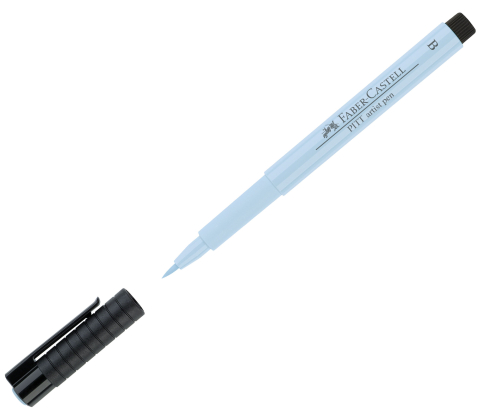 Pitt artist pen brush albastru gheata faber-castell [1]