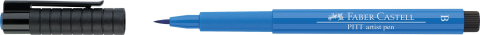 Pitt artist pen brush albastru inchis faber-castell [1]
