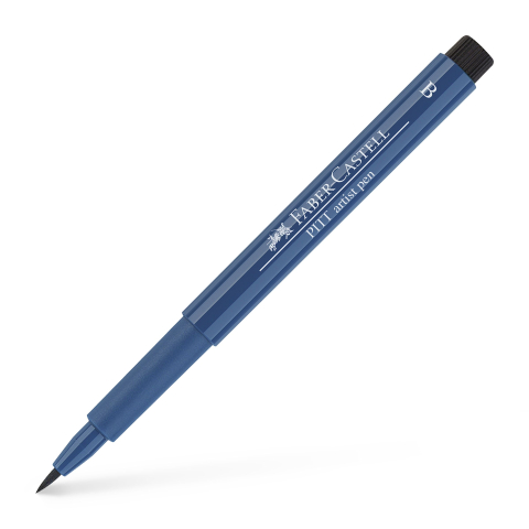 Rechizite Școlare - Pitt artist pen brush albastru indian faber-castell