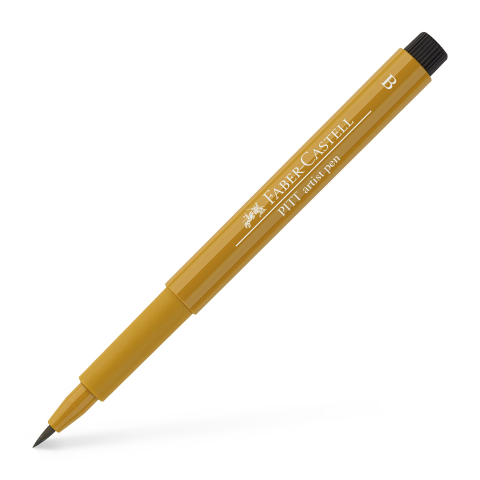 Rechizite Școlare - Pitt artist pen brush auriu-verzui faber-castell