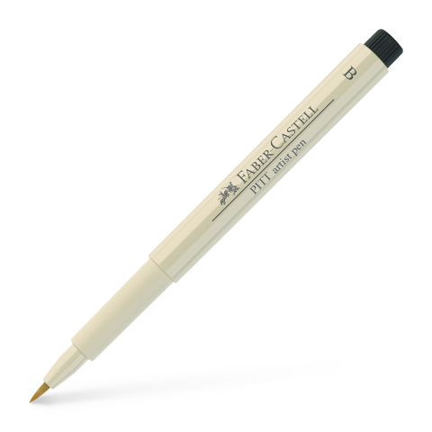 Rechizite Școlare - Pitt artist pen brush brush gri cald i faber-castell