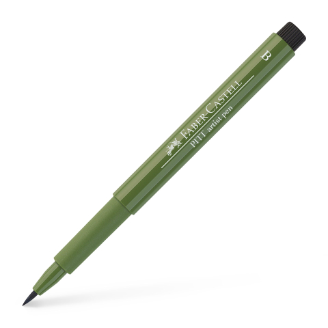 Rechizite Școlare - Pitt artist pen brush maro van dyck faber-castell