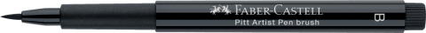 Pitt artist pen brush negru faber-castell [2]