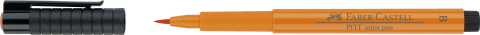 Pitt artist pen brush portocaliu faber-castell [1]