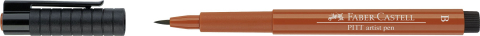 Pitt artist pen brush rosu sangvin faber-castell [1]