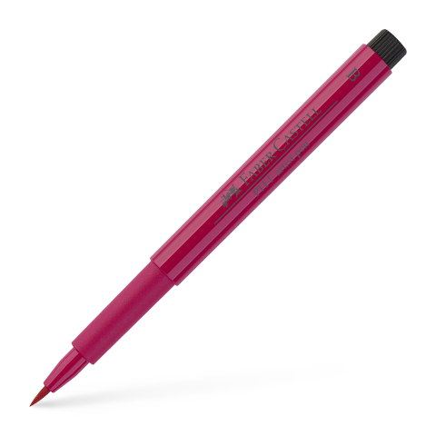 Rechizite Școlare - Pitt artist pen brush roz caramiziu faber-castell