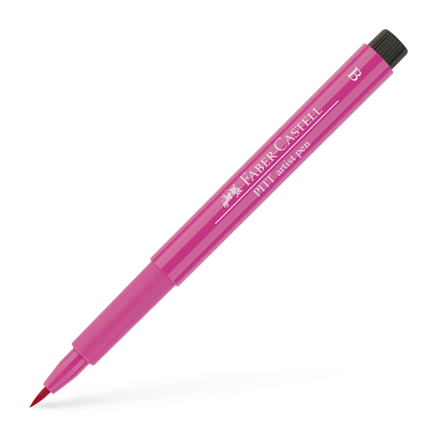 Rechizite Școlare - Pitt artist pen brush roz stalactit faber-castell