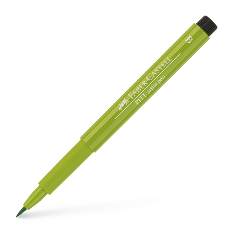 Rechizite Școlare - Pitt artist pen brush verde crud faber-castell