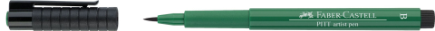 Pitt artist pen brush verde inchis faber-castell [1]