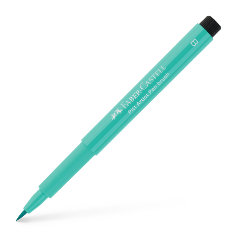 Rechizite Școlare - Pitt artist pen brush verde phtalo faber-castell