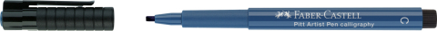 Pitt artist pen caligrafic albastru indian faber-castell [1]
