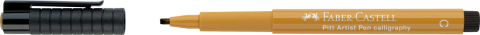 Pitt artist pen caligrafic auriu verzui faber-castell [1]
