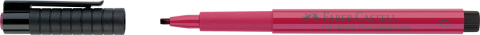 Pitt artist pen caligrafic roz carmin faber-castell [1]