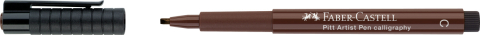 Pitt artist pen caligrafic sepia inchis faber-castell [1]
