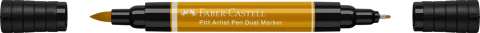 Pitt artist pen dual marker auriu verzui 268 faber-castell [3]