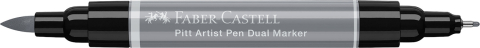 Pitt artist pen dual marker gri rece iii 232 faber-castell [2]