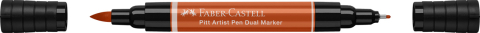 Pitt artist pen dual marker maro sanguin 188 faber-castell [1]
