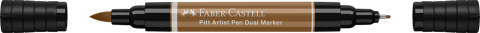 Pitt artist pen dual marker maro umbra 180 faber-castell [3]