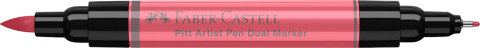 Pitt artist pen dual marker roz coral 131 faber-castell [2]