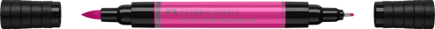 Pitt artist pen dual marker roz purpuriu mediu 125 faber-castell [3]