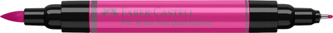 Pitt artist pen dual marker roz purpuriu mediu 125 faber-castell [4]